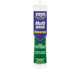 CEYS SILICONA UNIVERSAL BLANCO CART